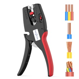 Automatic Wire Stripper, Wire Stripper Tool with Cutting and 2-in-1 Function, S Self-Adjusting Wire Stripper for Electrical, Automotive, Electronics [AWG 32-7]