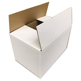 60 Sizes, 1 x SB60 White Cardboard, 9.4 x 6.3 x 5.9 inches (240 x 160 x 150 mm), 0.08 inch (2 mm) Thick, Ideal for Packaging for Gift Delivery and Other Appearances