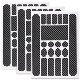 QZKJQDD 3 Sheets Bike Frame Protection Tape Sticker, Bicycle Chainstay Protector, Sticking Anti-rub And Scratch Paint Protection Film, Front Fork Bikes Decal Sticker for Mountain, Road Bikes