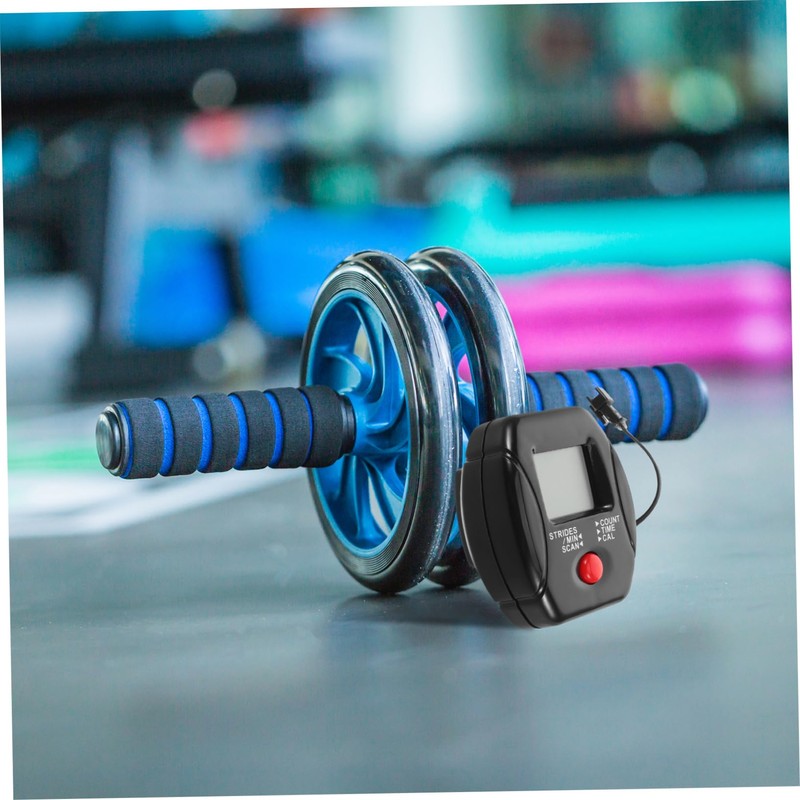 WHAMVOX Mini Stepper for Exercise with LCD Monitor Smart Memory