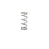 sourcingmap Compression Spring,304 Stainless Steel,2mm OD,0.3mm Wire Size,5mm Free Length,Silver