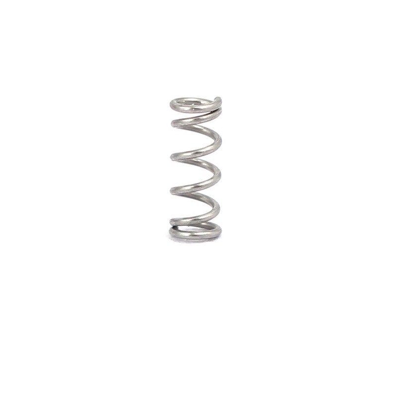 sourcingmap Compression Spring,304 Stainless Steel,2mm OD,0.3mm Wire Size,5mm Free Length,Silver
