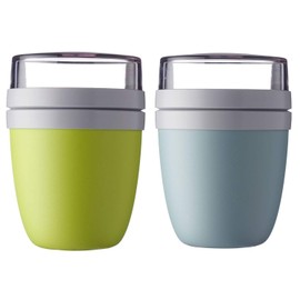 Mepal 'Ellipse' Lunch Pot For On The Go, 500 ml & 200 ml