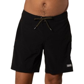 SAXX Underwear Co. Men's Oh Buoy 2N1 Volley 5", Black, X-Large
