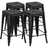 Yaheetech Yaheetech 24 inch barstools Set of 4 Counter Height