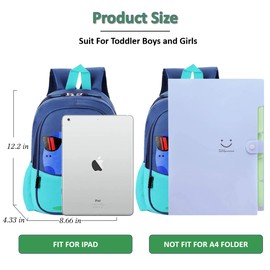 POWOFUN Kids Toddler Preschool Travel Backpack Kindergarten Cool Cute Cartoon Schoolbag Backpack Dinosaur Green Backpack Bookbag For Girls Boys Baby