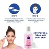 NIVEA Agua limpiadora micelar, Skin Breathe Rose MicellAIR, 13.5 fl
