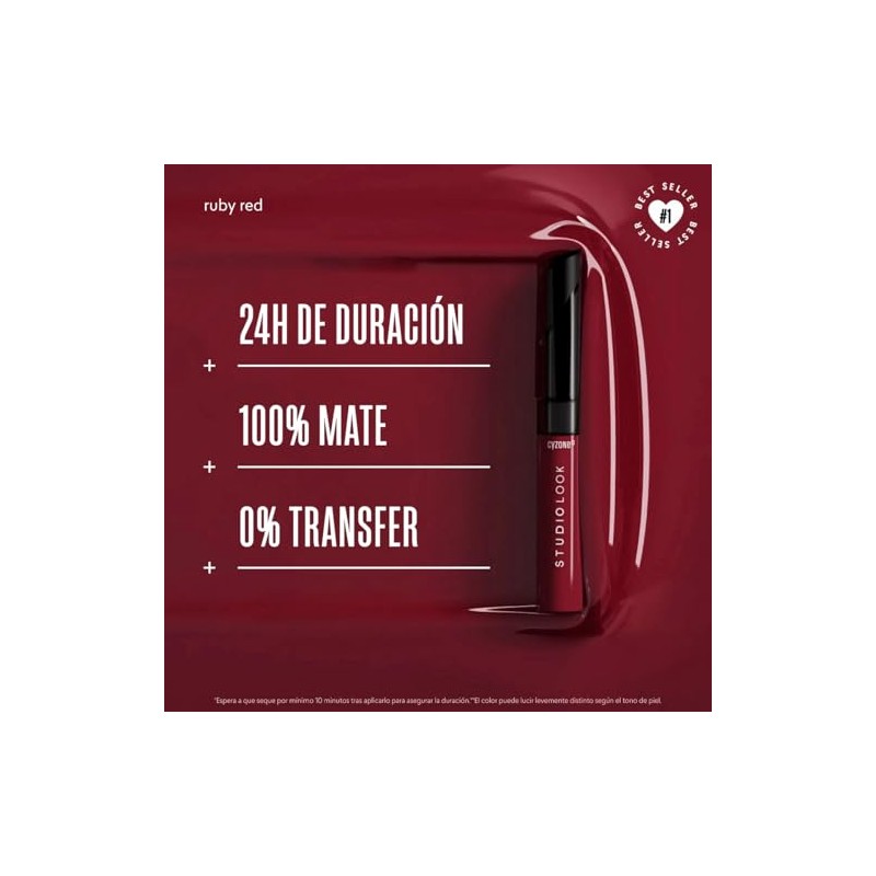 Cyzone Studio Look Labial Líquido Mate 6 ml – Larga