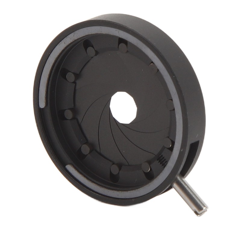 Adjustable Iris Aperture Diaphragm 1 to 16mm Aluminum Alloy Iris
