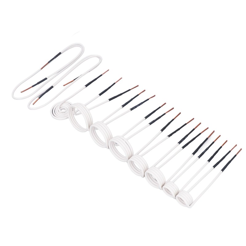 10PCS Induction Heater Coils 2.5mm Brass Core Electric Heat Induction