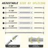 VIOREMOS Tension Curtain Rod 31 to 112 In Extra Long