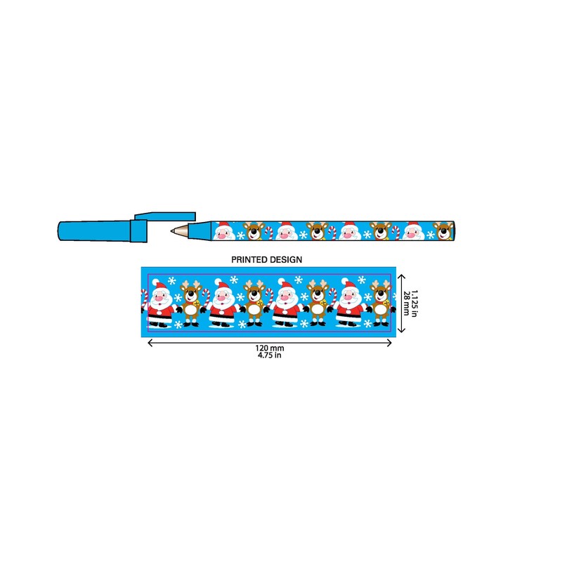 Fun Express Holiday Characters Stick Pen Assortment - 24 Pack