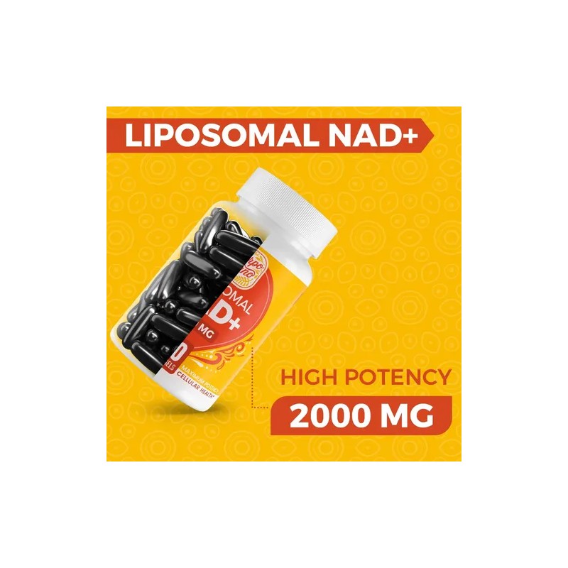 Cuerpo Sano Suplemento Nad 2000mg 120 Cápsulas