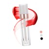 Gatuida 9Pcs Refillable Lip Gloss Wand Tubes Transparent Lip Gloss
