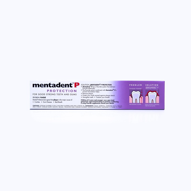 Mentadent P Protection Toothpaste 100 ml