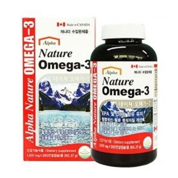 Nature Omega3 365 Capsules / 네이처 오메가3 365캡슐