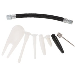 Generic 5 Sets Inflatable Ball Air Stopper Plug Adapter Kit for Yoga Ball Basketball and Fitness Equipment Remover and Pump Accessories