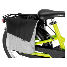 PUKY DT 3 Children's Bicycle Pannier Rack Bag / Double Bag Grey/Black