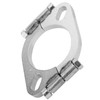 2.5in 63mm Steel Exhaust Flange Flat Oval Split Repair Replacement