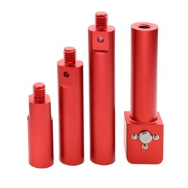 HangTon Sony ARRI RED uses 2inch 3inch 4inch length extension rod tube holder for camera wireless, focus lens motor shoulder rail installation according to 3/8" 3/8" 3/8" 3/8" 3/8" 3/8" screw, red