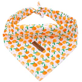 Elegant Littel Tail Dog Bandana, Spring Pet Bandanas, 1 Piece, Cotton, Washable, Boys, Girls, Square, Dog Bib, Neckerchief, Dog Neckerchiefs for Small, Medium, Large Dogs