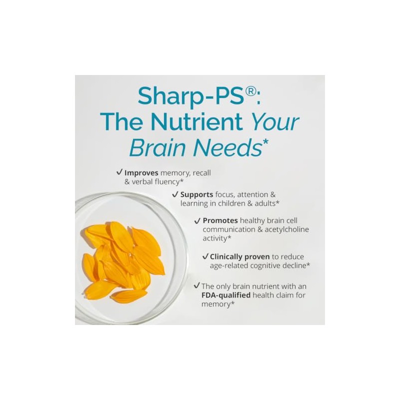 Brainmd Neurops 150 Fosfatidilserina Cápsulas Gluten
