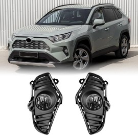 Fog Lights for Toyota RAV4 2019-2025 OEM Style Fog Lamps(Not fit for Adventure,Trail and TRD Off-Road models)