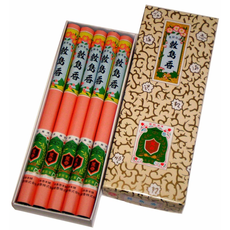 Shikishima Incense Sticks, Shikishima Incense, Long Size, 10 Pieces A