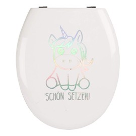 Unicorn Love Toilet Lid Sticker