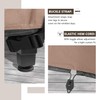 ULTCOVER Rectangular Patio Heavy Duty Table Cover - 600D Tough
