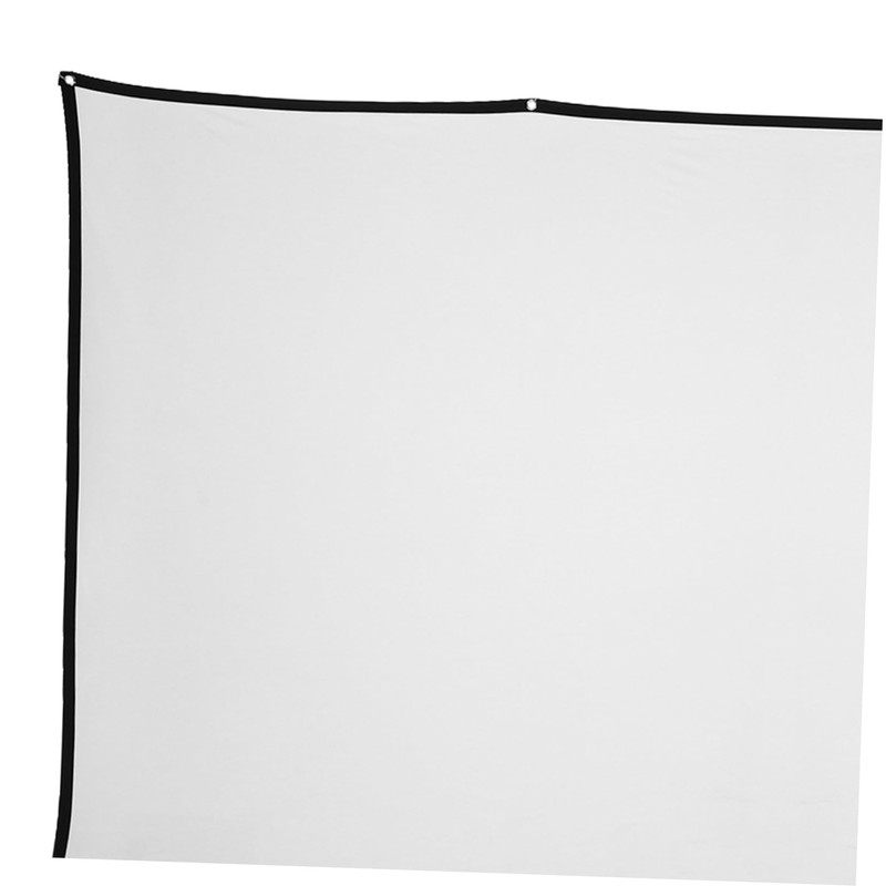 TEHAUX Portable White Projection Screen for Indoor Outdoor Use High