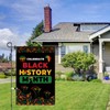 Celebrate Black History Month Garden Flag 12x18 Inch Double Sided