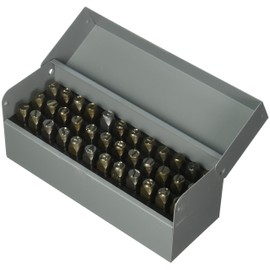 Stamp Set-3/8" Letter/Number Standard 36Pcs.