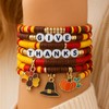 Boho Beaded Bracelets for Women 7pcs – Stackable Stretch Preppy