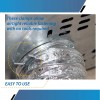 Raven Dryer Vent Tension Clamp – 4 In. Diameter (2