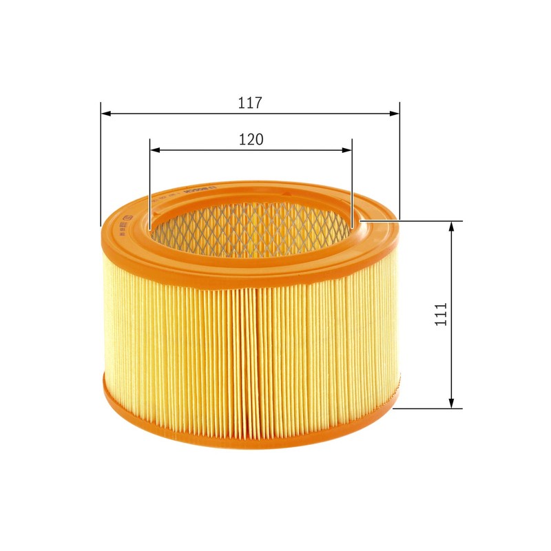 Bosch Automotive S9125 Air Filter Car
