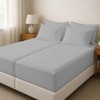 Split California King Sheets for Adjustable Beds 5-Piece Split California