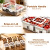 Stainless Steel Snackle Box Container, Dishwasher Safe Snack Box with