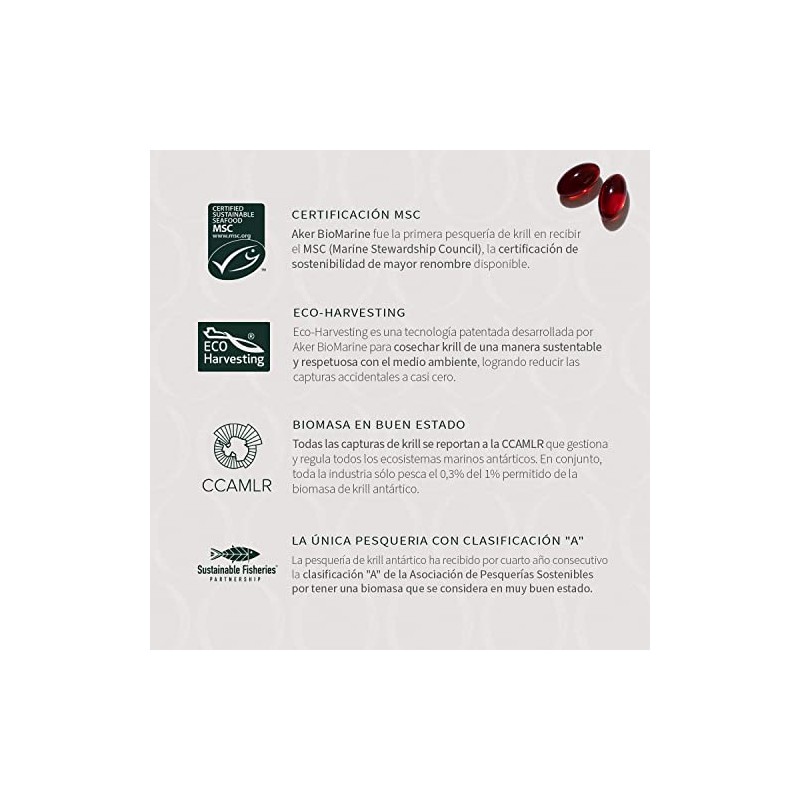 Kryom Oxomio Aceite Krill Puro Cápsulas Omega Epa Dha Astaxantina