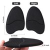 Women's metatarsal pads, women's forefoot pads, open-toed shoes non-slip pads,