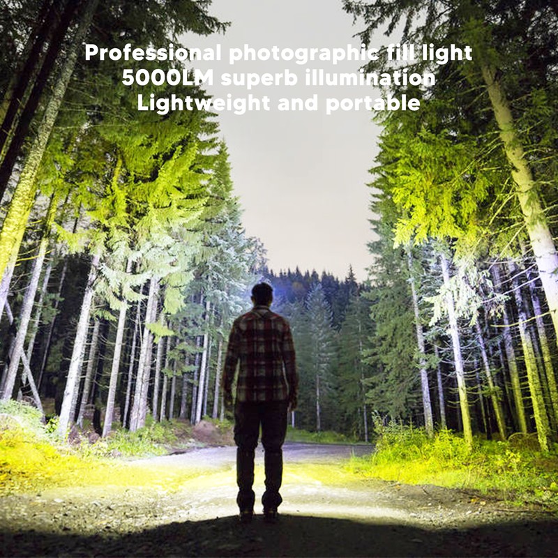 LED Diving Flashlight Professional 5000LM IPX8 Waterproof Portable 328.1ft Underwater