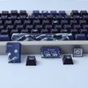JakeTsai PBT Keycaps, 128 Keys Dye Sublimation Cherry Profile Keycaps