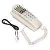 Wired Wall Phone Multifunctional Calendar LCD Display Caller ID Landline