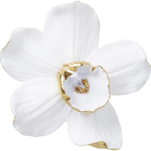 Kare Design Wall Decoration Orchid White XL Handmade 25 x