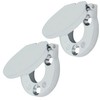 Sprung Budget Lock Escutcheon for Mortice Budget Lock | Polished