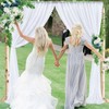 Wedding Arch Draping Fabric Background Decorative Wedding Curtain Wedding Party