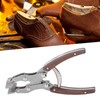 Flat Pliers Wooden Handle Alloy Steel Mouth 38mm Jaw Width