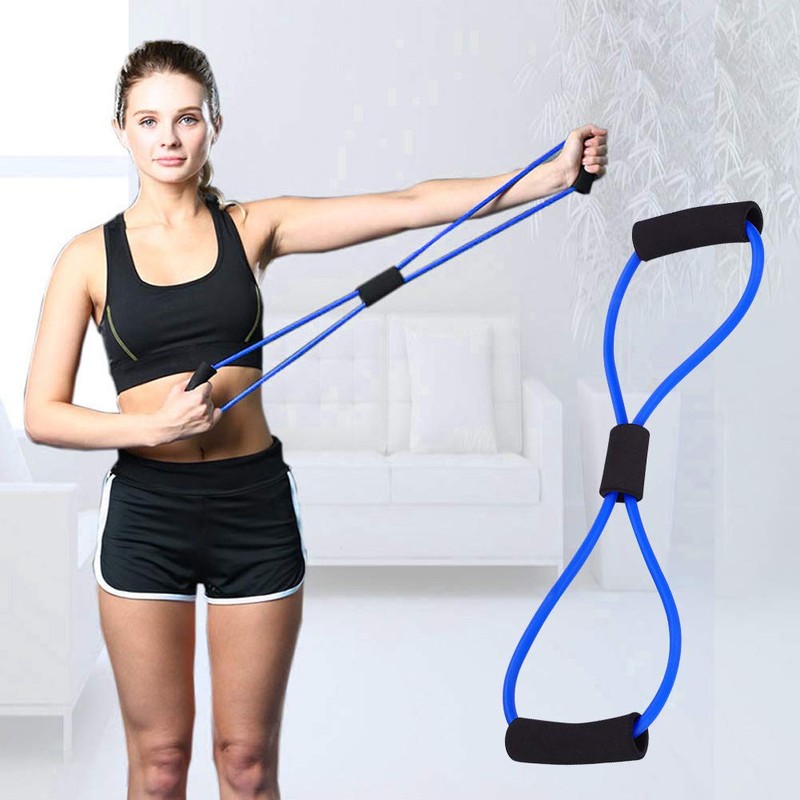 Expander Resistance Band, 8-Shape Expander Resistance Training Bands Training Rope