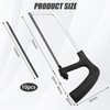 GMHLLES Hacksaw for Metal Cutting, Metal Saw Adjustable Angle Mini