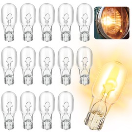 Avenuebool 15 Pcs 912 Bulbs Compatible with 54766, 912 Auto/RV/Marine Replacement Interior Light Bulb, License Plate Side Marker Automotive Interior Dashboard Dome Light Replacement,12V and 8.9 W